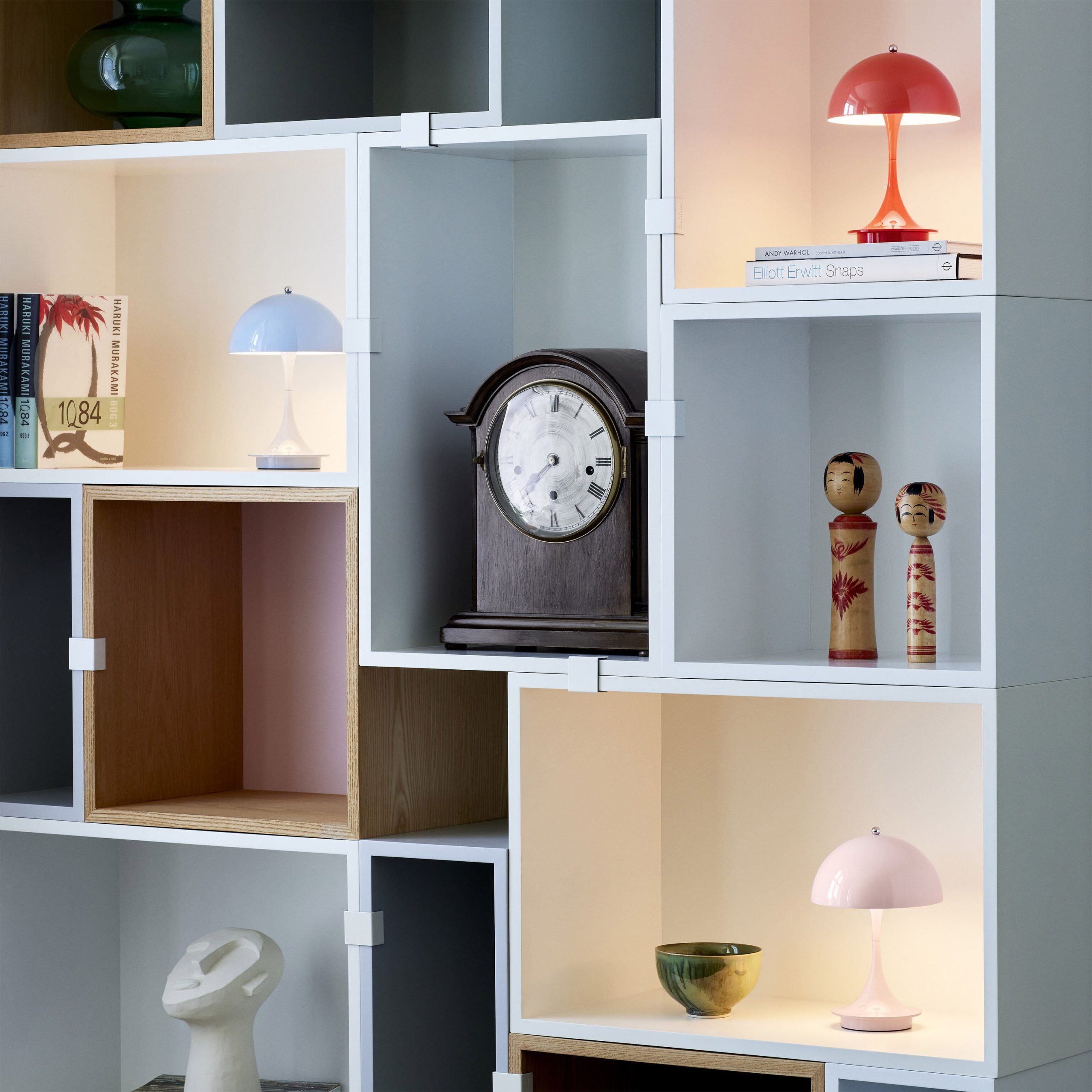 Panthella 160 Portable Table Lamp - Coral - Image 6