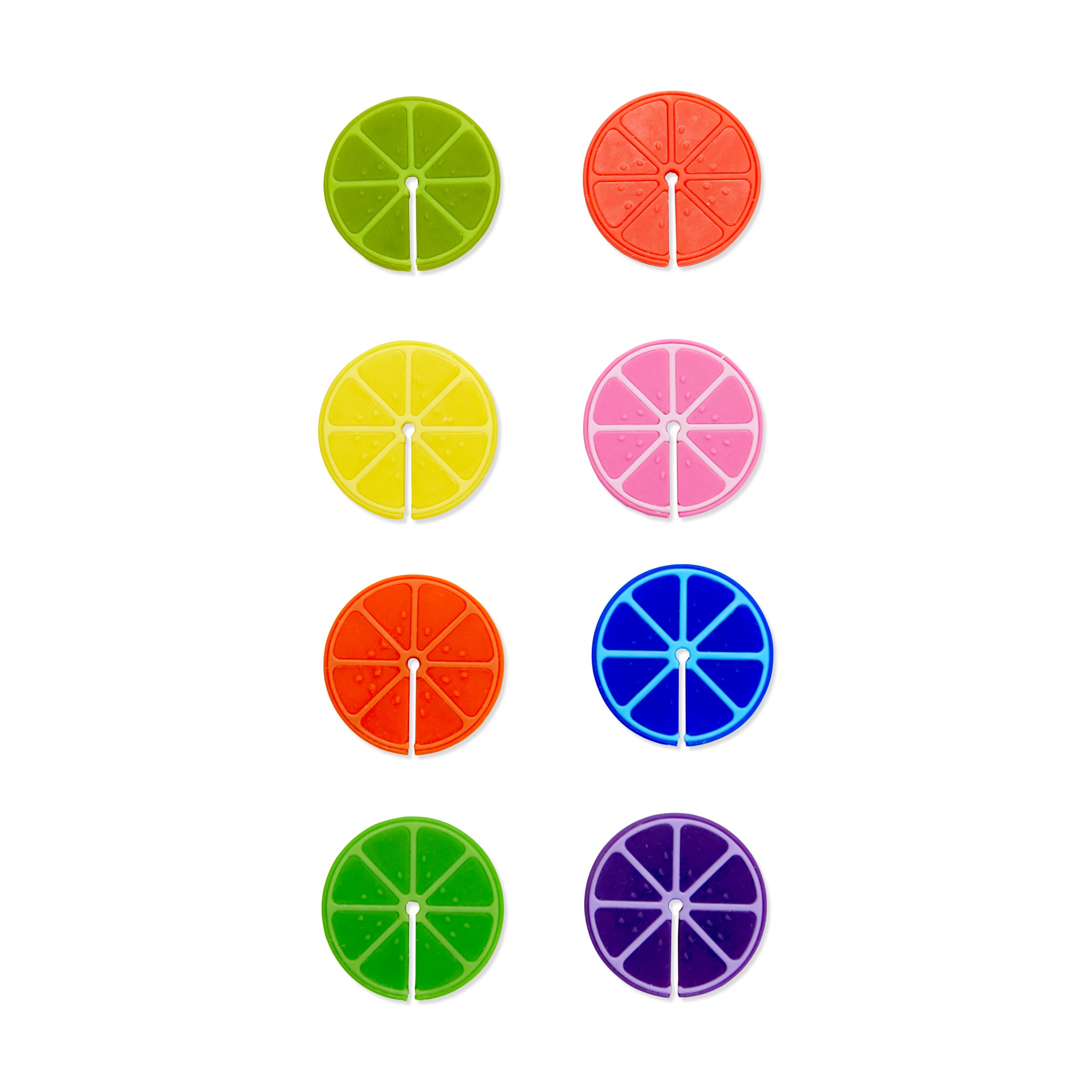 Fruit Party Glass Markers - Set of 8 - Image 3