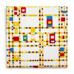Piet Mondrian: Broadway Boogie Woogie Magnet