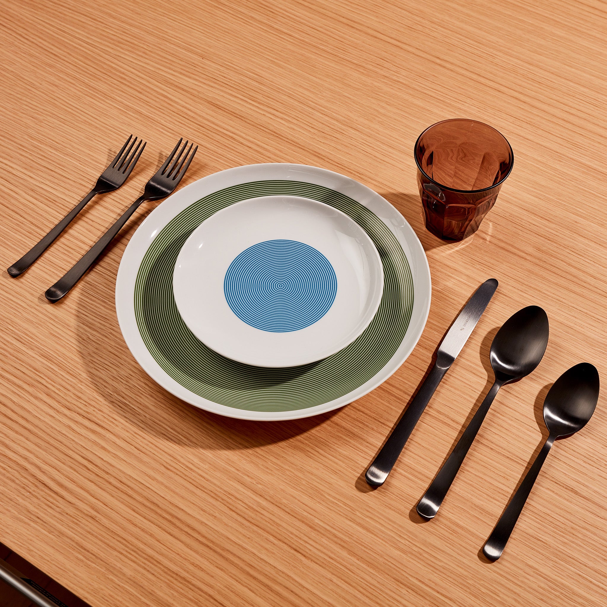 Matte Black Flatware - Set of 5 - Image 3