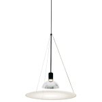 Flos Frisbi Pendant Light - Black