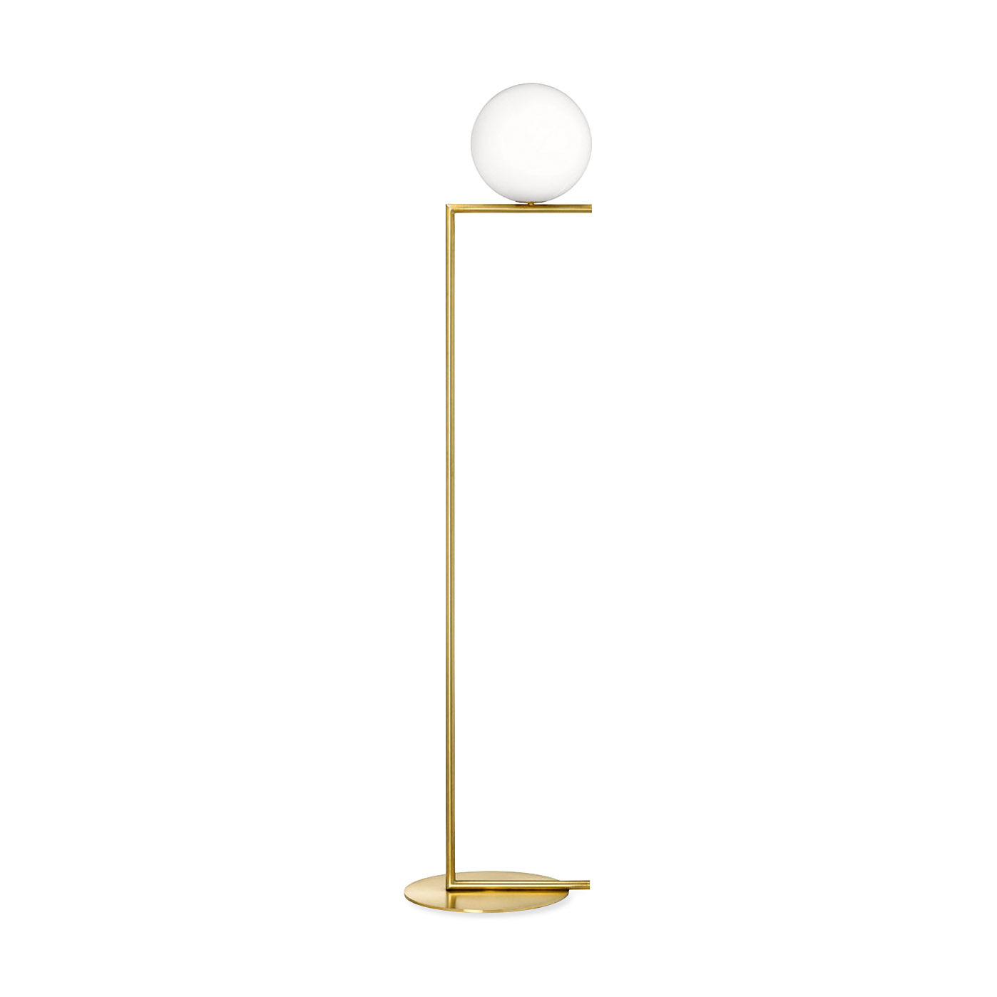 Flos IC F1 Floor Lamp. Brass - Small - Image 2
