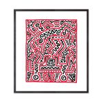 Keith Haring: Fun Gallery Framed Print