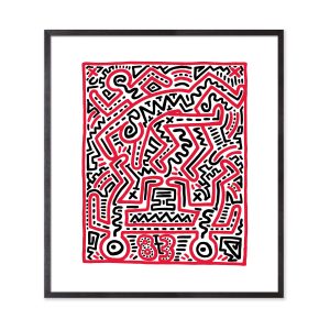 Keith Haring: Fun Gallery Framed Print