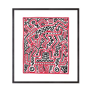 Keith Haring: Fun Gallery Framed Print