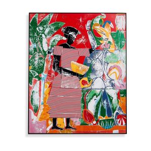 Romare Bearden: In the Garden (from the Portfolio: Prevalence of Ritual). 1974 Framed Print