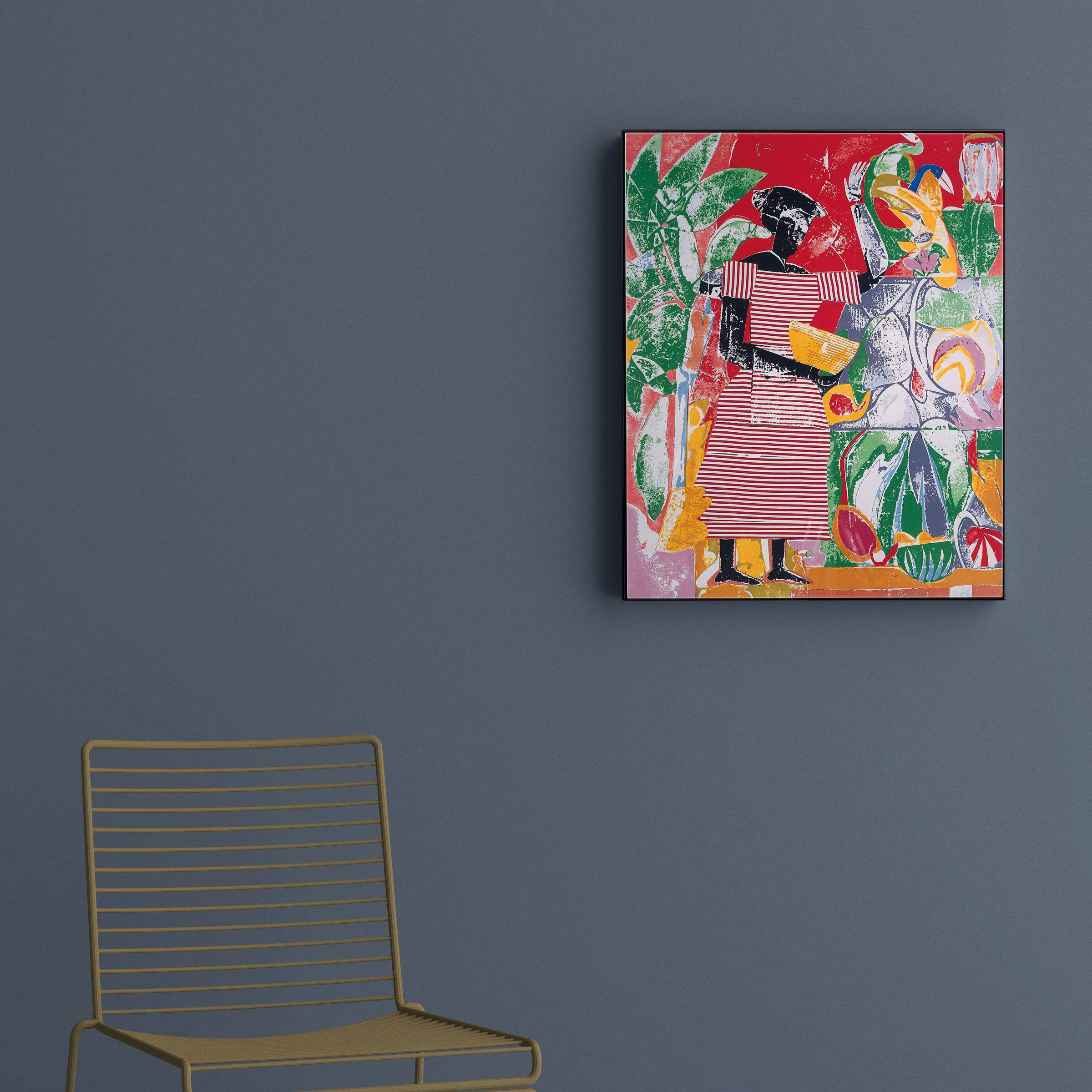 Romare Bearden: In the Garden (from the Portfolio: Prevalence of Ritual). 1974 Framed Print - Image 4