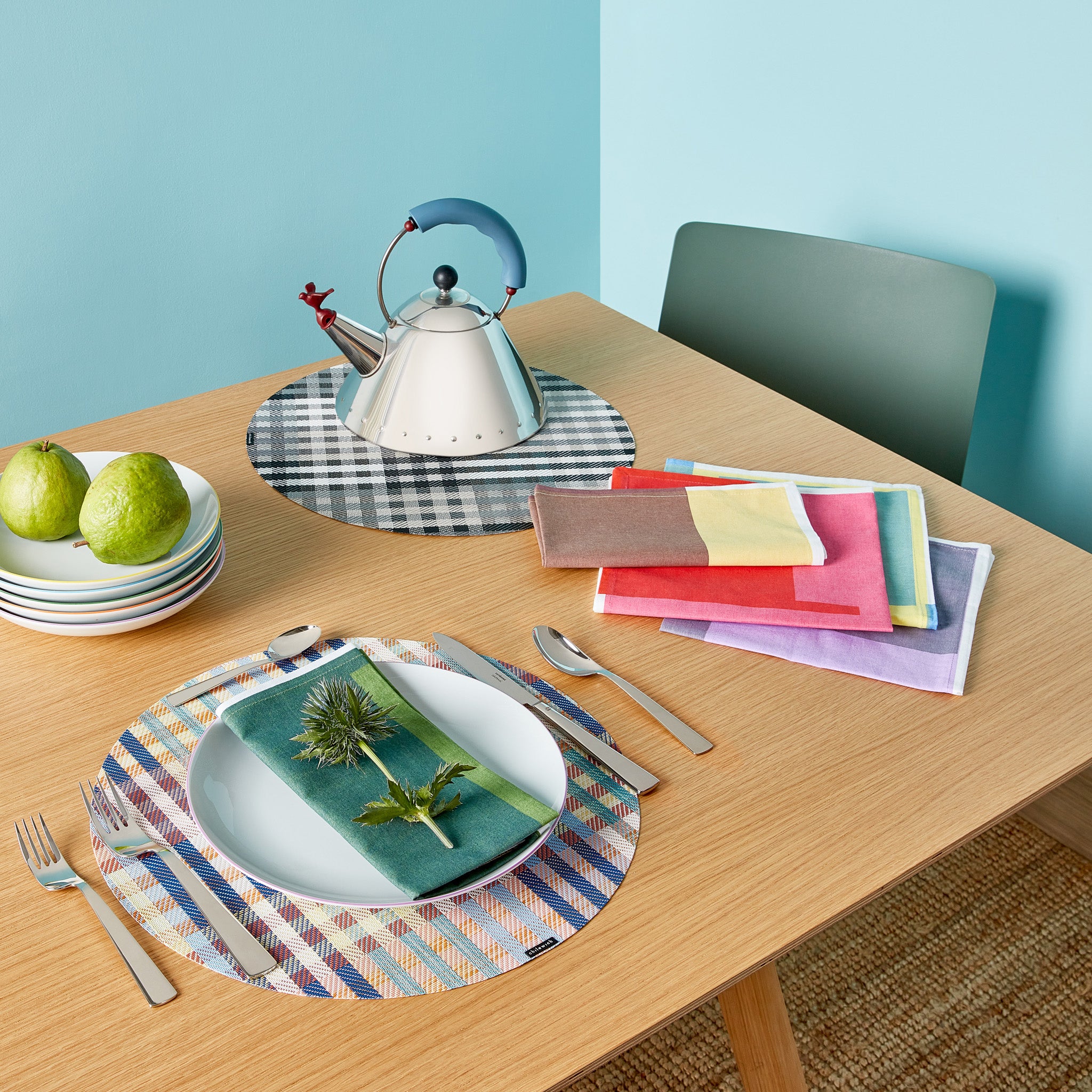 Michael Graves 9093 Kettle from Alessi - Blue - Image 2