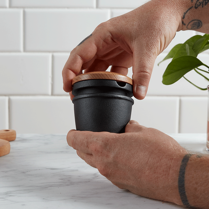 Cast Iron Spice Grinder with Storage - Image 3