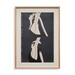 Alex Katz William Dunas Dance. Pamela-American Dance Festival Framed Poster