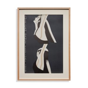 Alex Katz William Dunas Dance. Pamela-American Dance Festival Framed Poster
