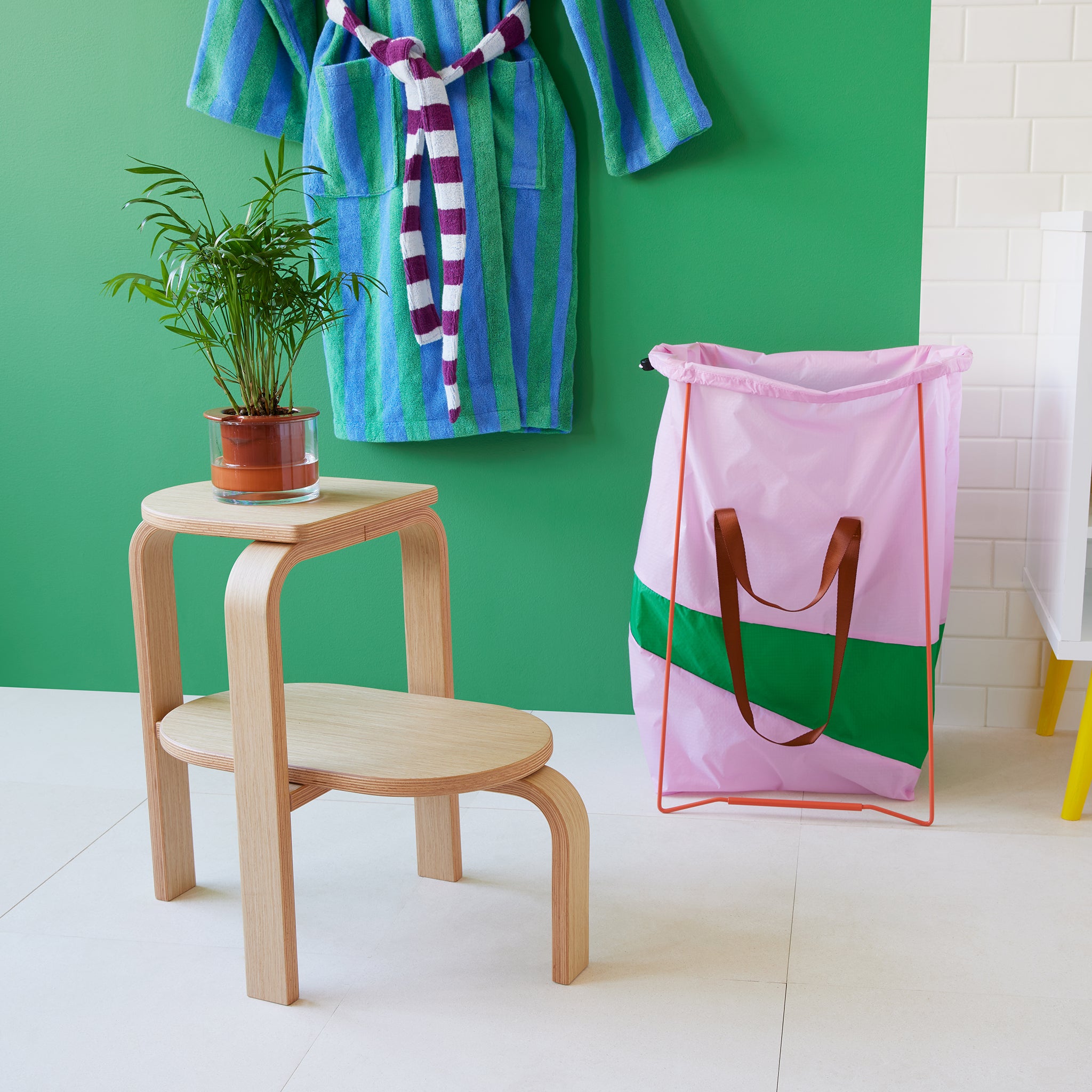 Altura Step Stool & Side Table - Black - Image 6