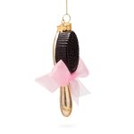 Beauty Counter Glass Holiday Ornament - Hairbrush