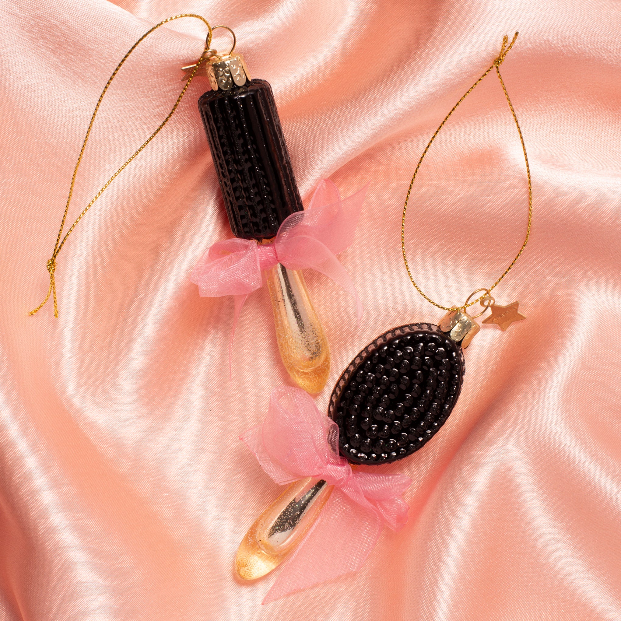 Beauty Counter Glass Holiday Ornament - Hairbrush - Image 5