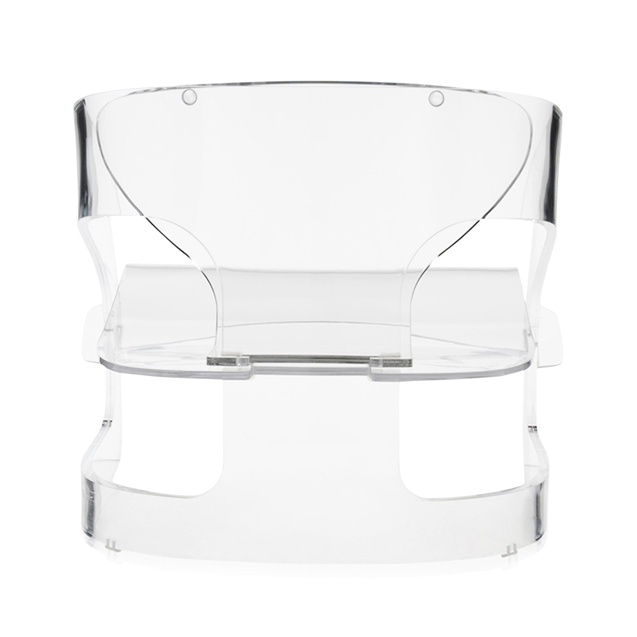 Joe Colombo 4801 Armchair by Kartell - Clear - Image 5