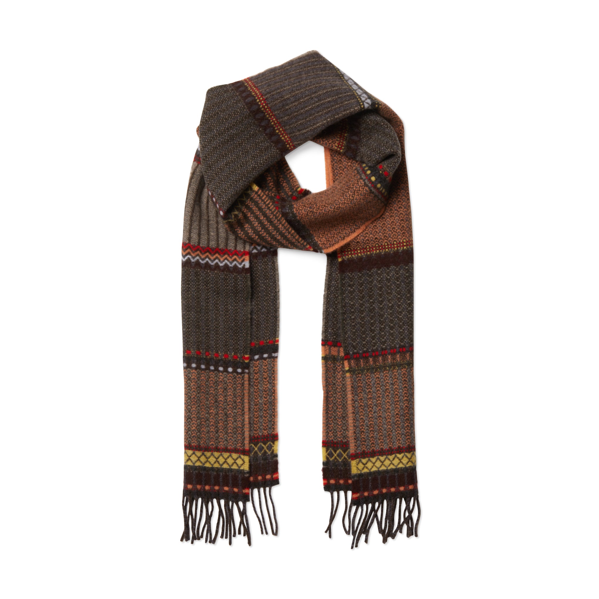 Wallace Sewell Cassia Lambswool Scarf - Vole