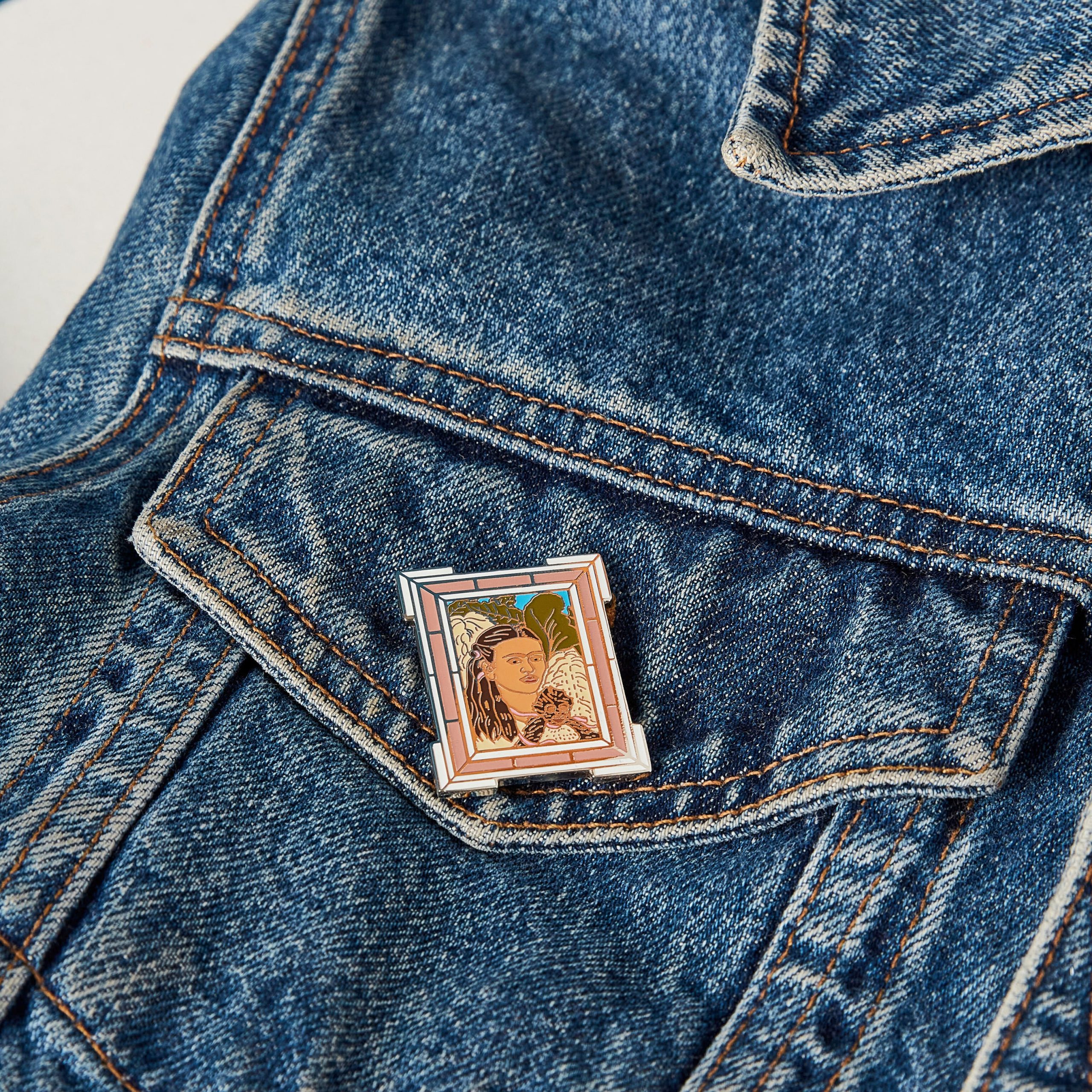 Artist Enamel Pin - Kahlo - Image 3
