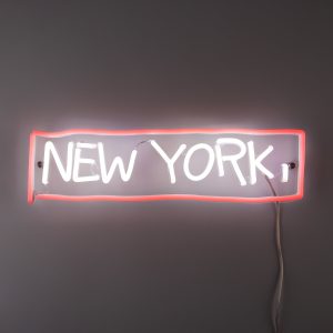 Jean-Michel Basquiat New York Neon Sign