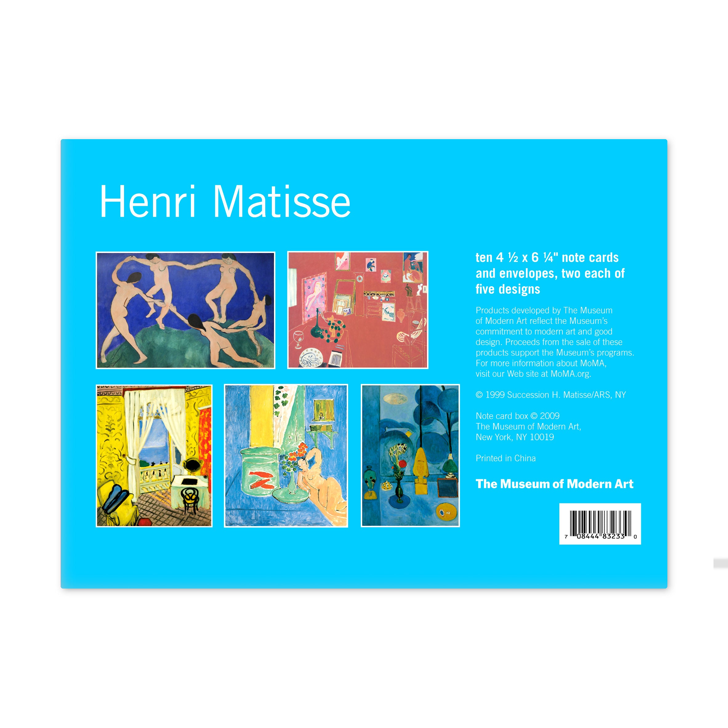 Henri Matisse Note Card Box - Image 2