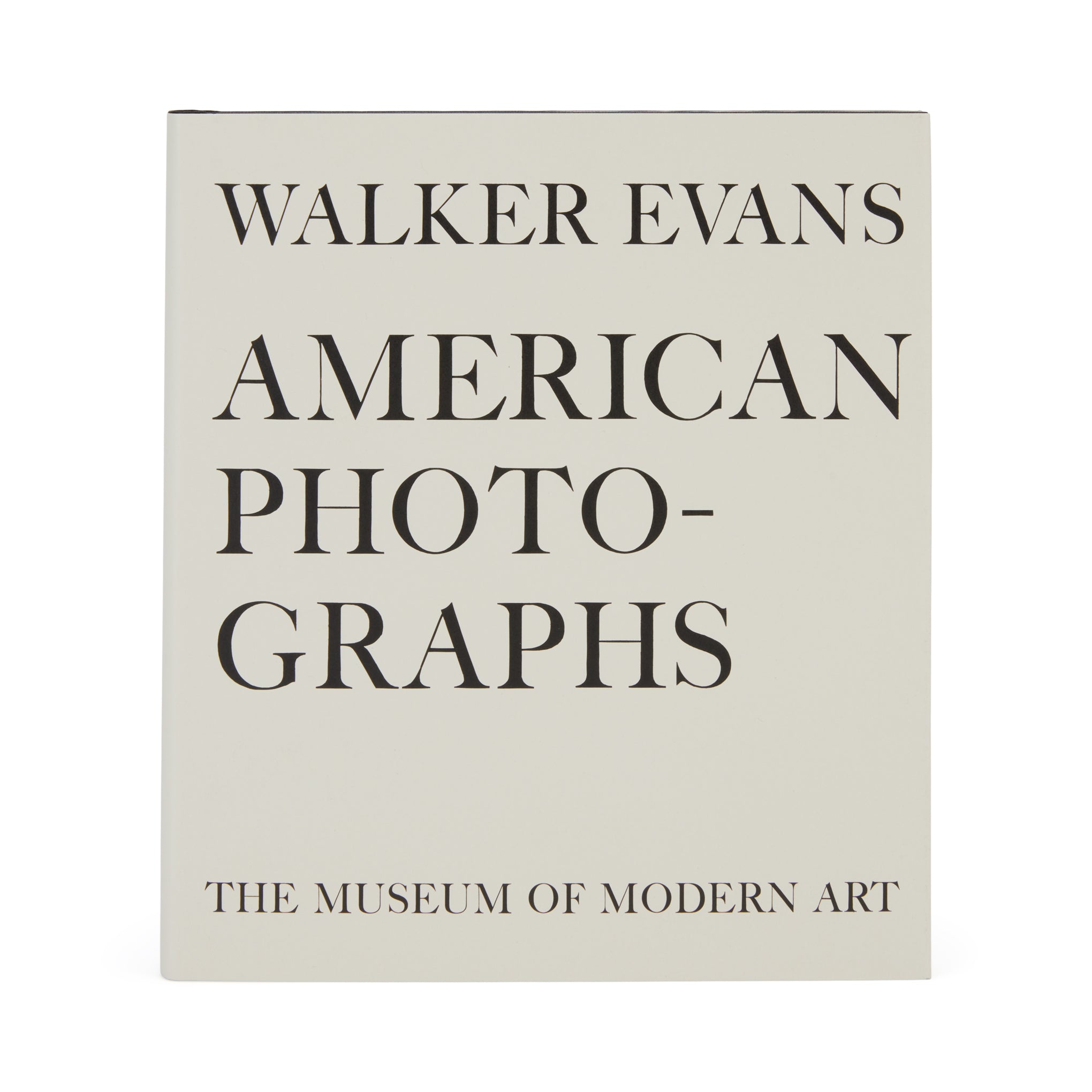 Walker Evans: American Photographs (75th Anniversary Edition) - Hardcover