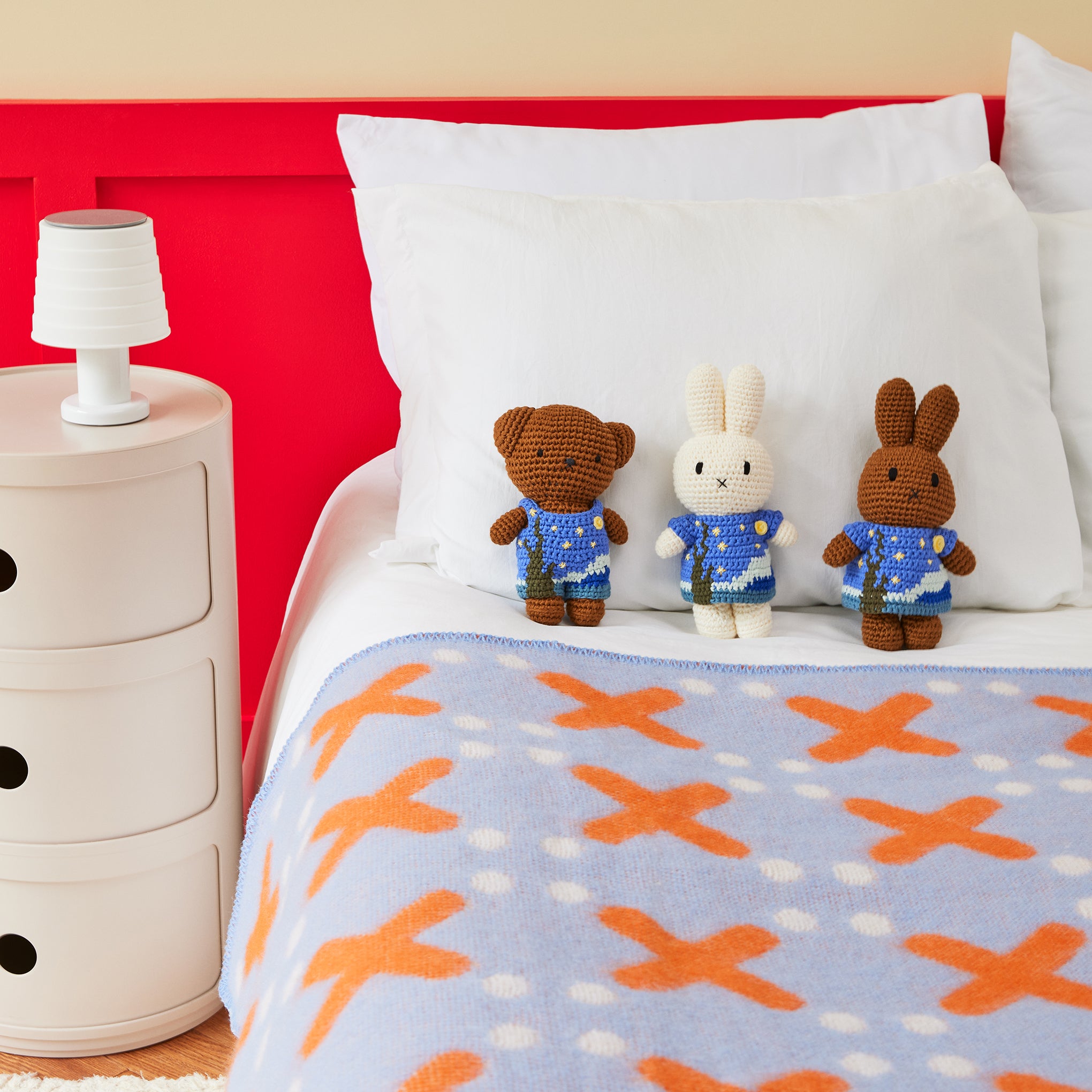 Miffy & Friends Crochet Van Gogh The Starry Night Plush Toy - Boris - Image 2