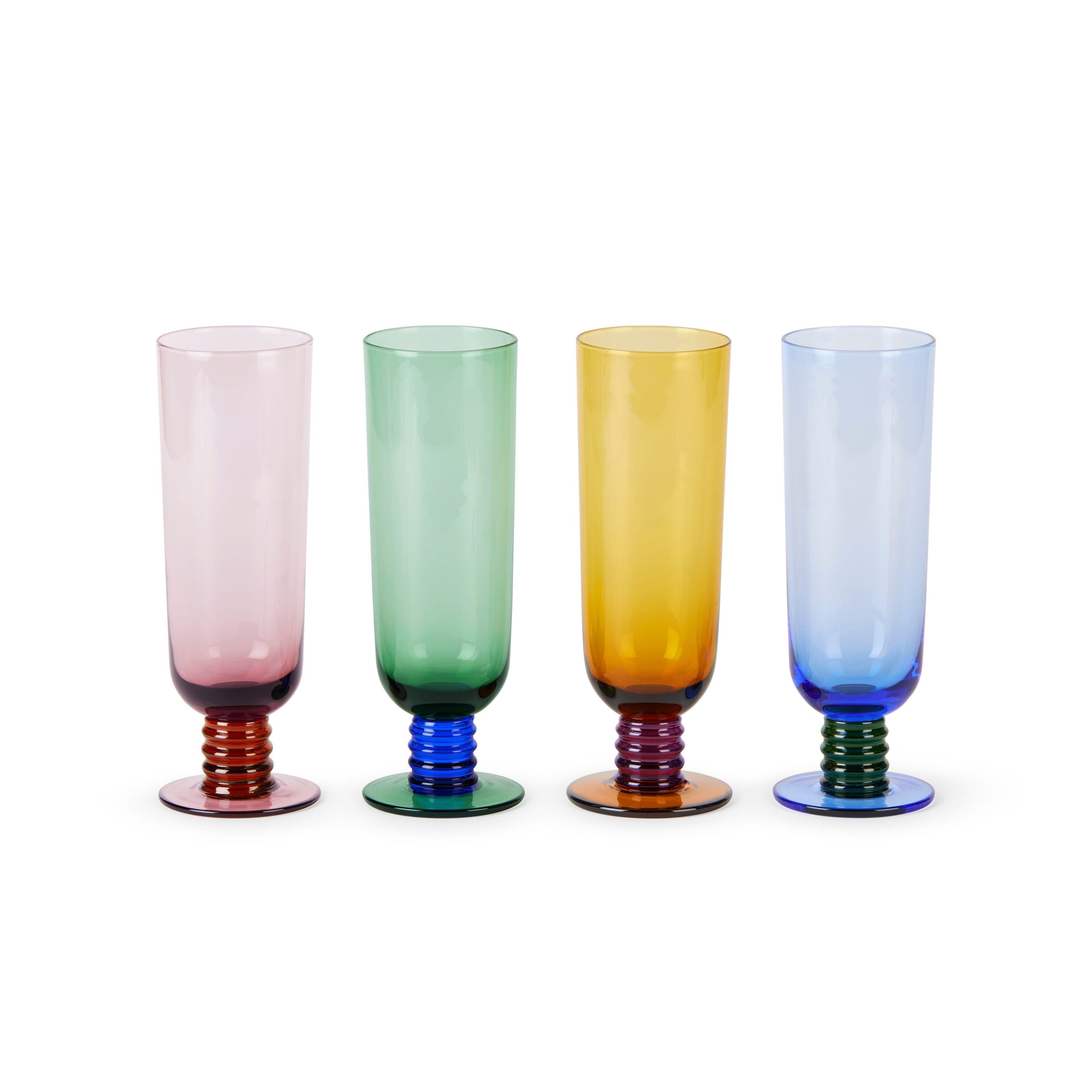 Saturn Glassware - Set of 4 - Champagne Set of 4 - Image 3