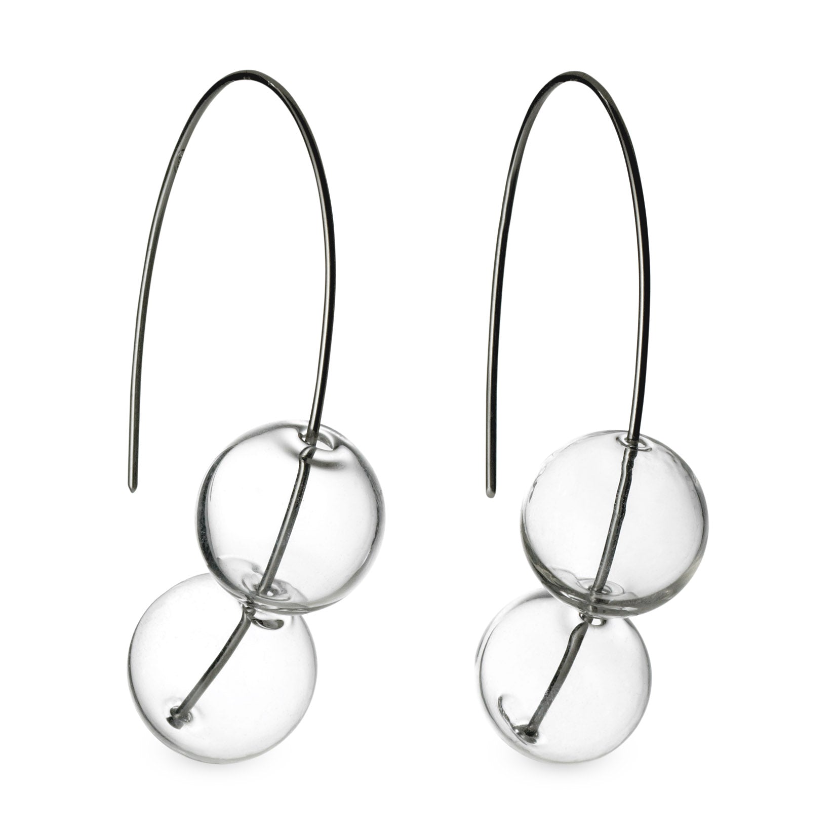 Dual Bubble Earrings