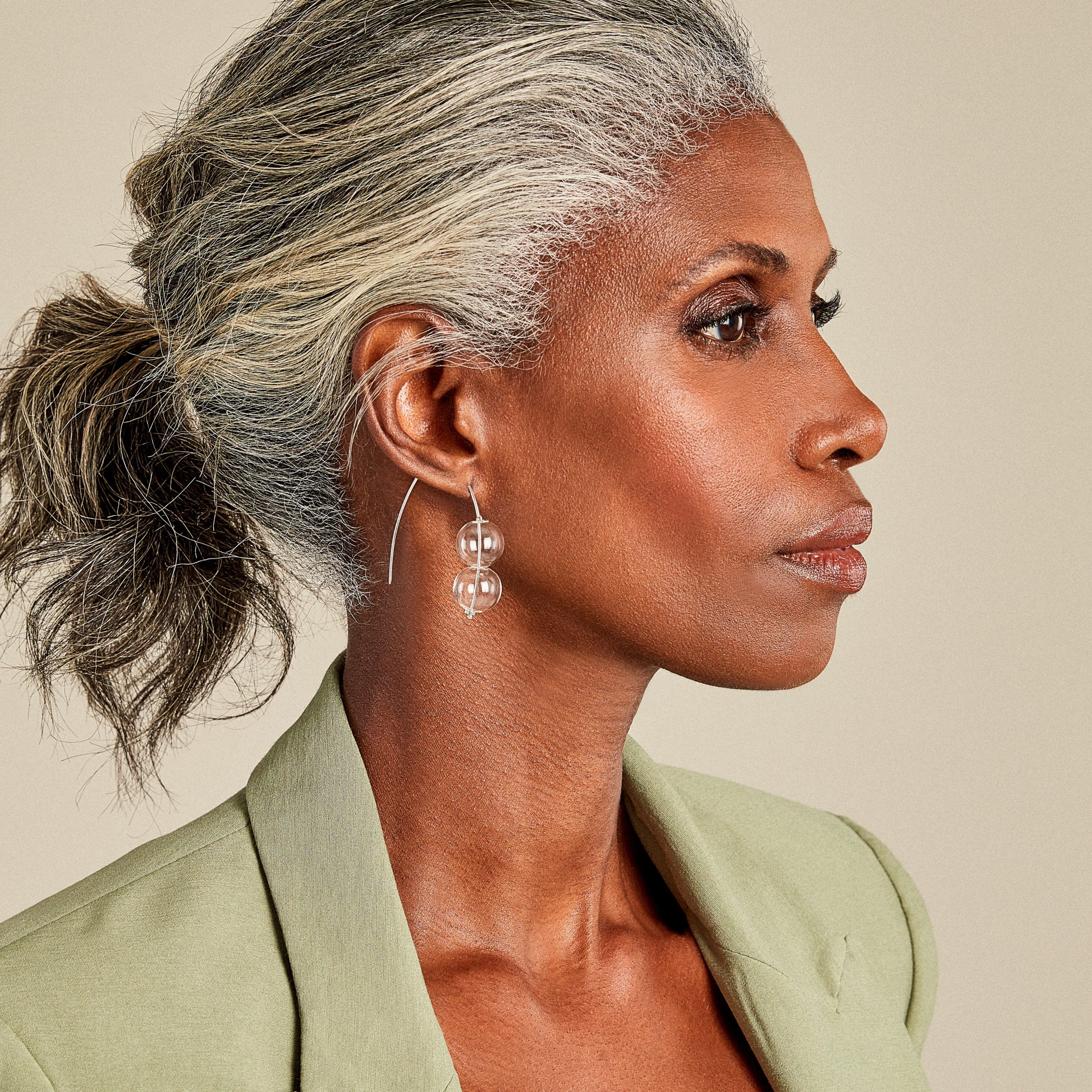 Dual Bubble Earrings - Image 3