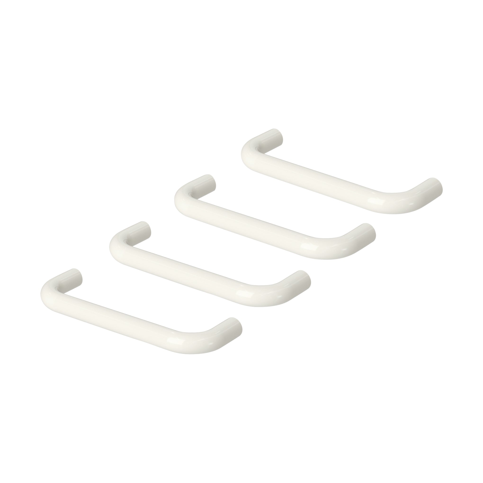 Hewi Cabinet Handles - Set of 4 - White