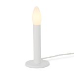 Candle Table Lamp - White