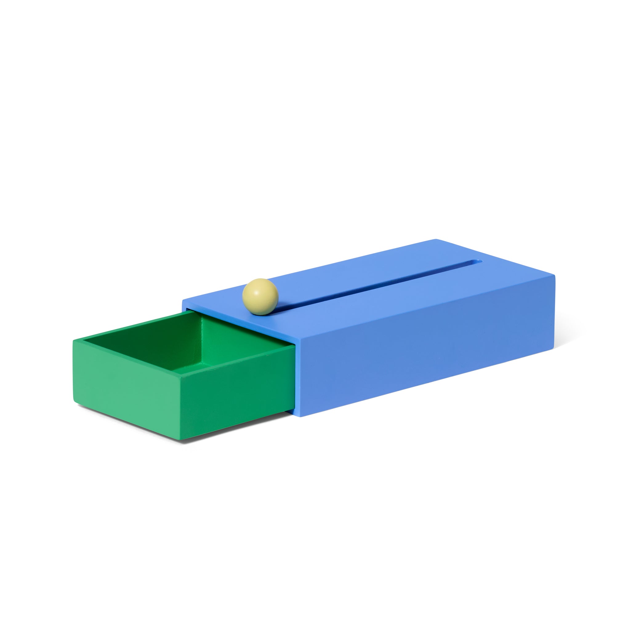 Areaware Colorblock Cache Box - Blue - Image 3