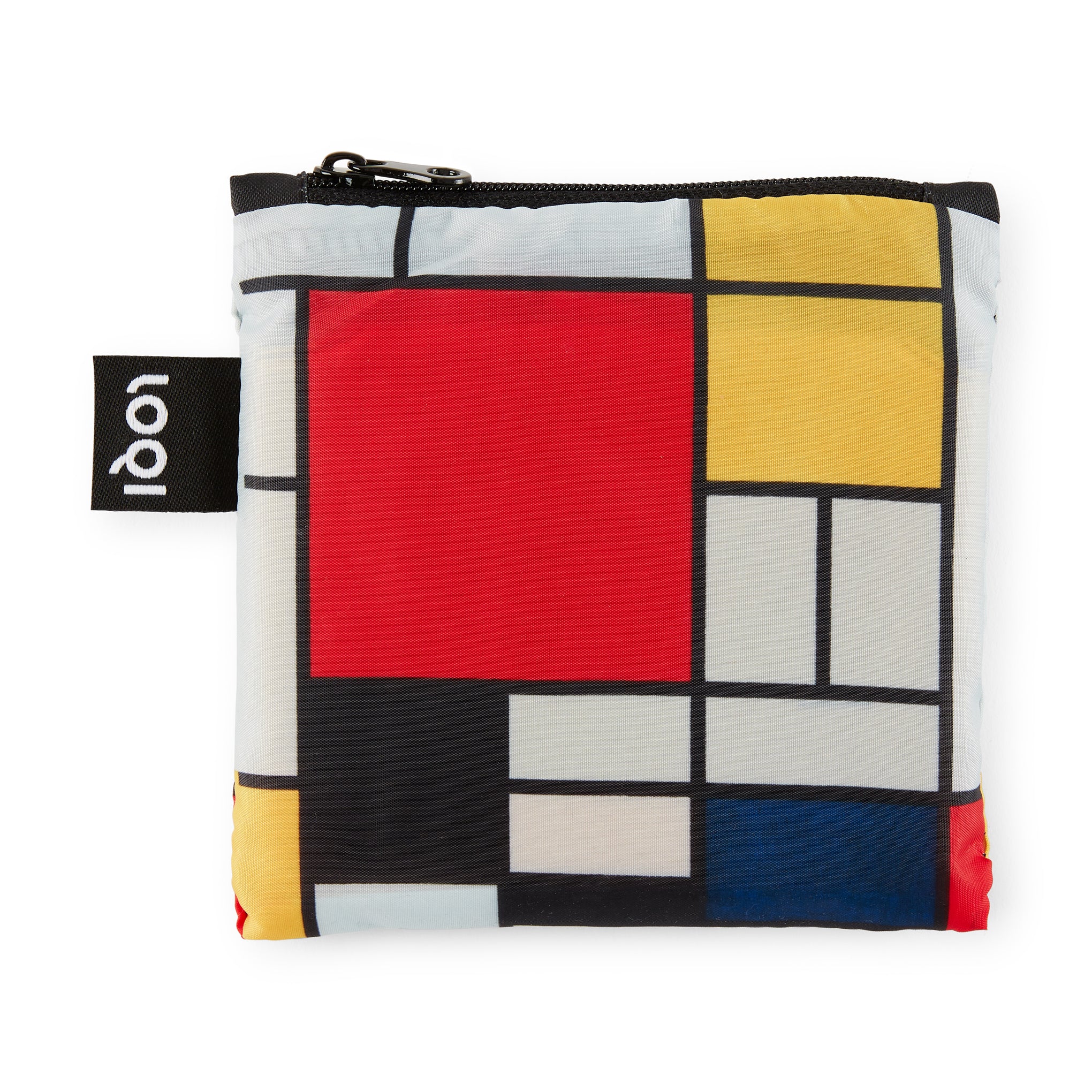 Loqi Recycled Polyester Artist Tote Bag - Mondrian - Image 4