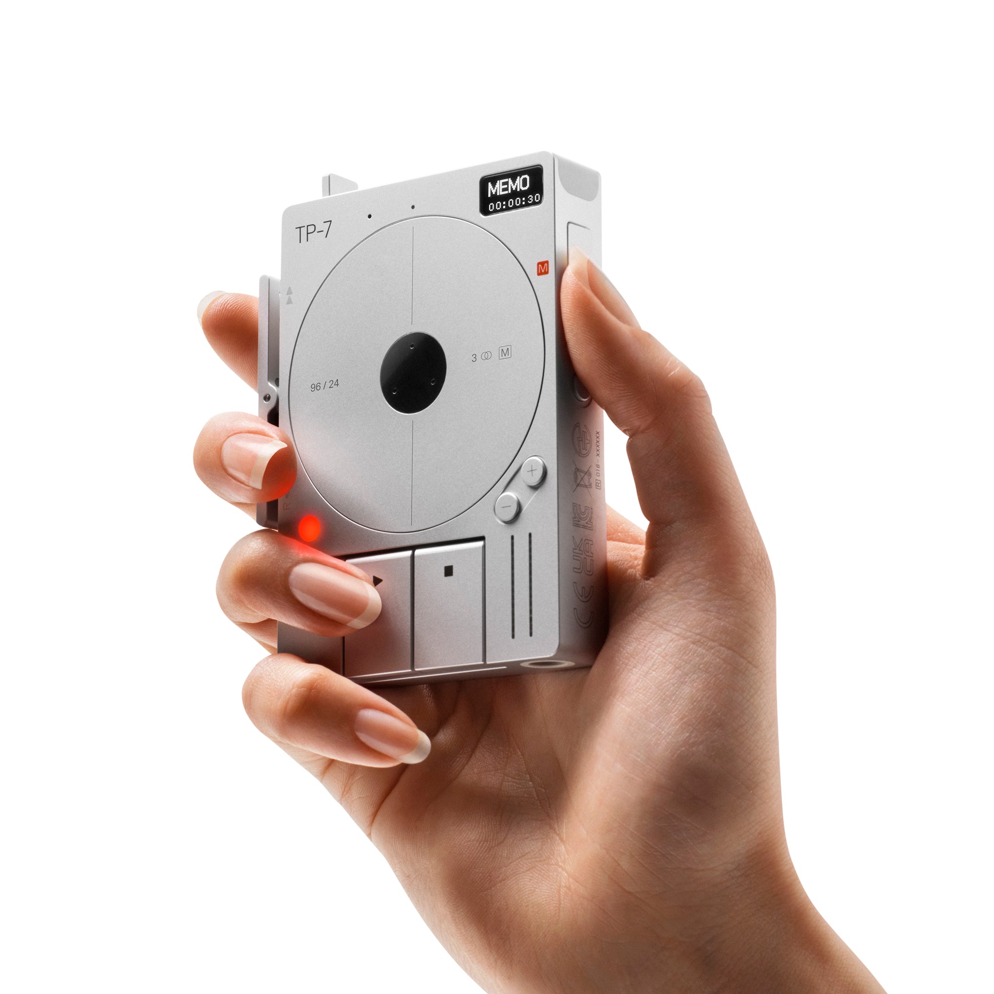 Teenage Engineering TP-7 Field Audio Recorder - Silver - Image 2