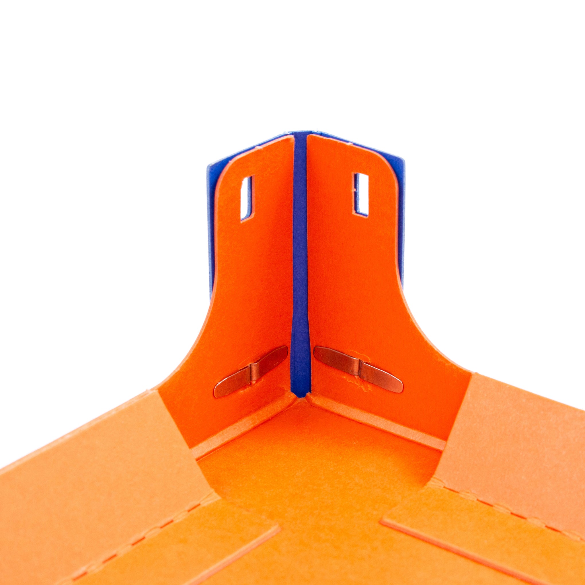 Paper Shelves Rack - Blue/ Orange - Image 6