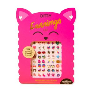 Sticker Earrings for Kids - Lily