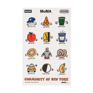 Only NY for MoMA Community of New York Vinyl Stickers - Set of 12