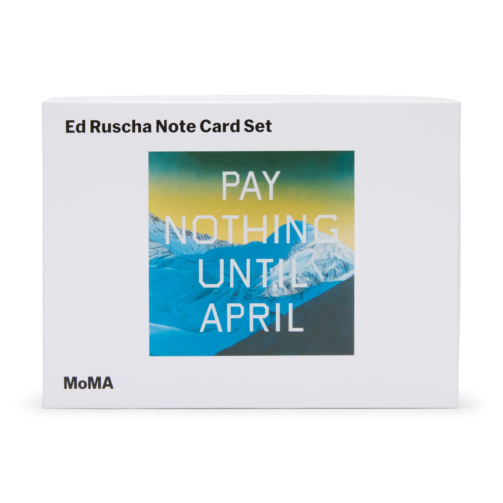 Ed Ruscha Note Cards - Set of 8 - Image 5