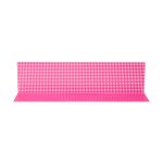 Perforated Aluminum Shelf - Pink