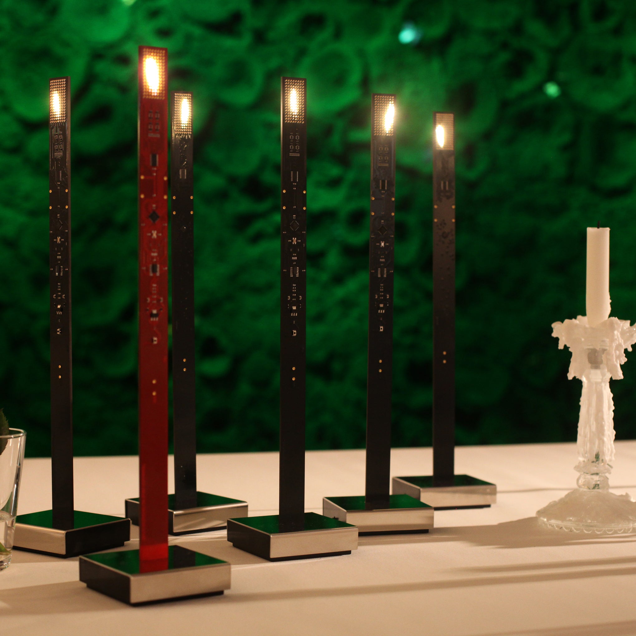 My New Flame Portable LED Lamp - Red - Image 3