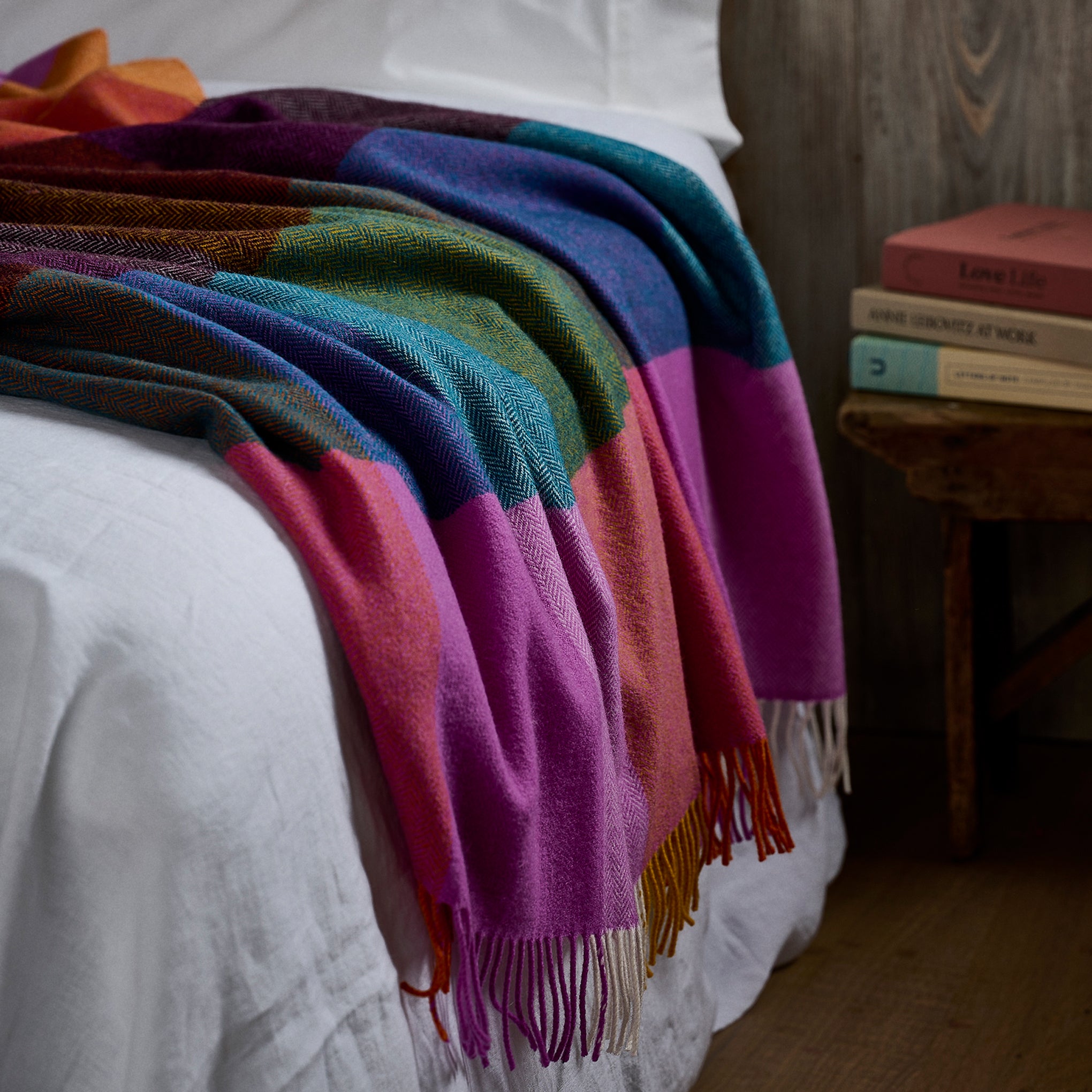 Hellfire Lambswool Throw - Image 4