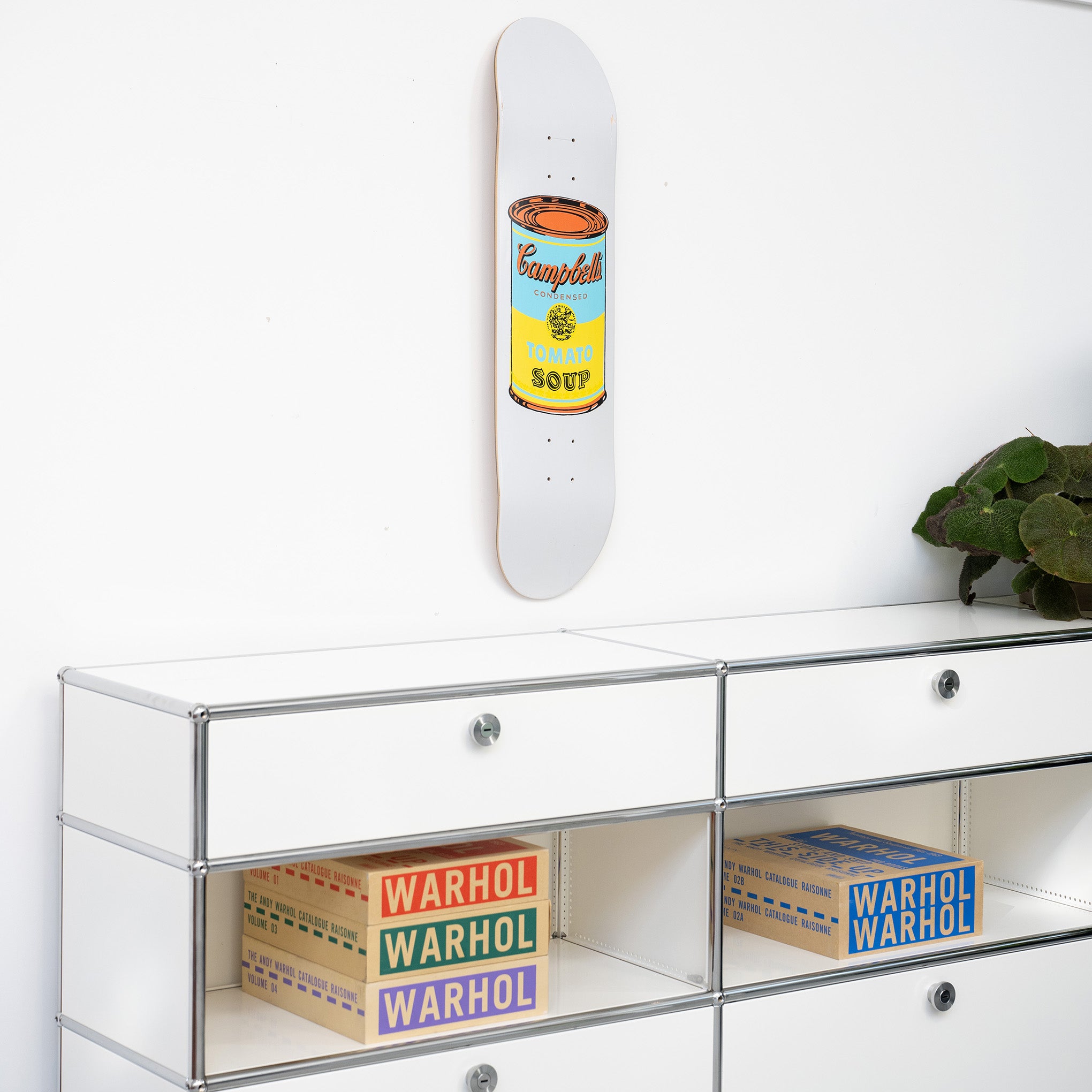 Andy Warhol: Skateboard Colored Campbell's Soup Cans - Yellow - Image 2