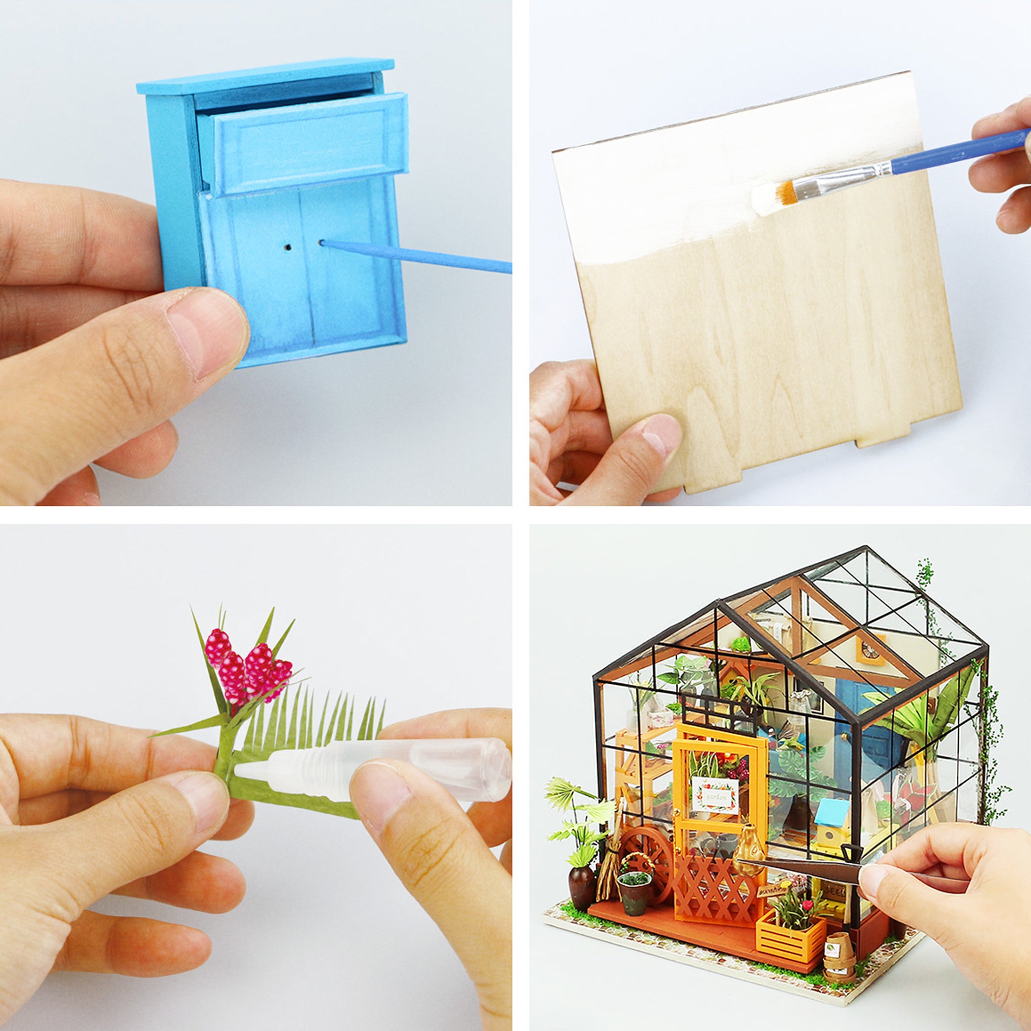 Rolife DIY Miniature Kit - Flower House - Image 5