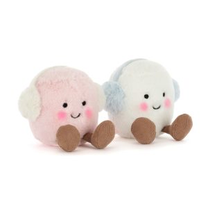 Jellycat Toastie with Pink and White Marshmallows Plush Toy
