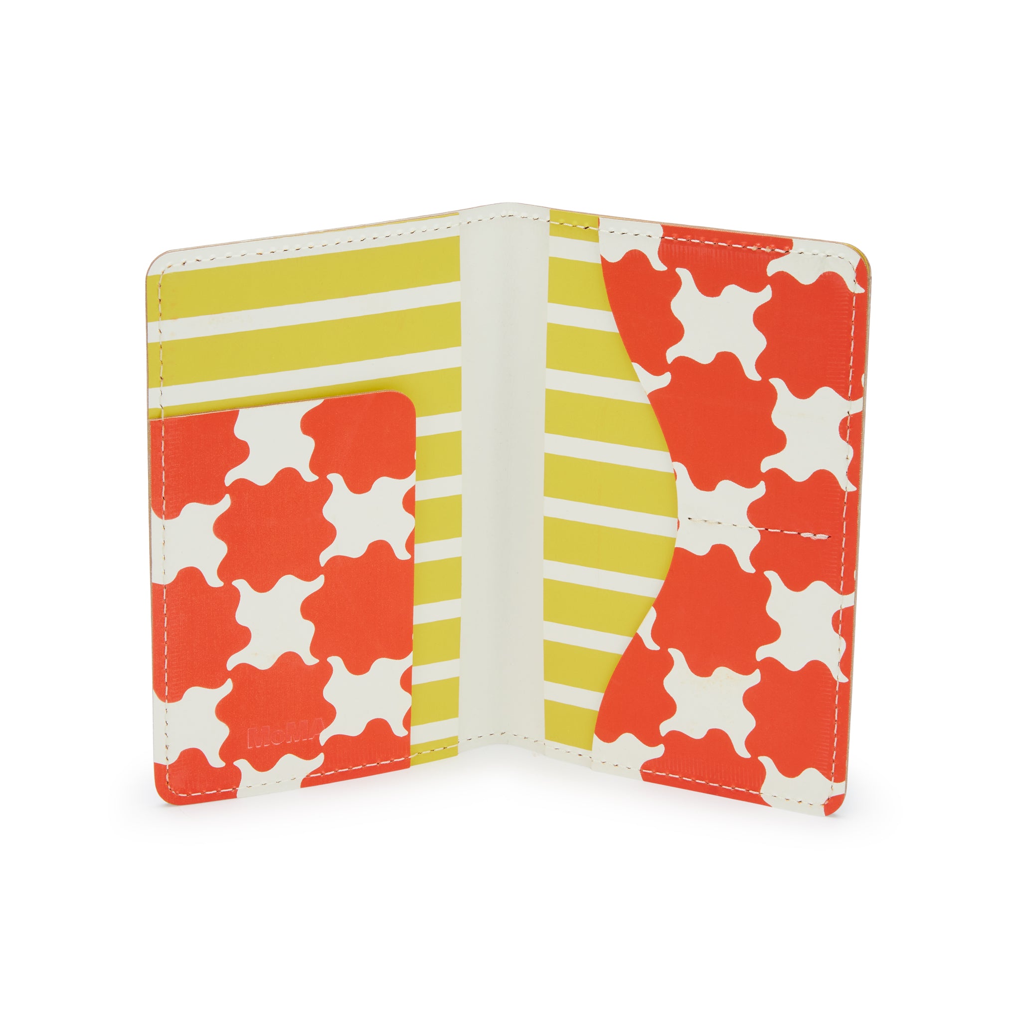 Dusen Dusen Recycled Leather Passport Case - Arc - Image 3