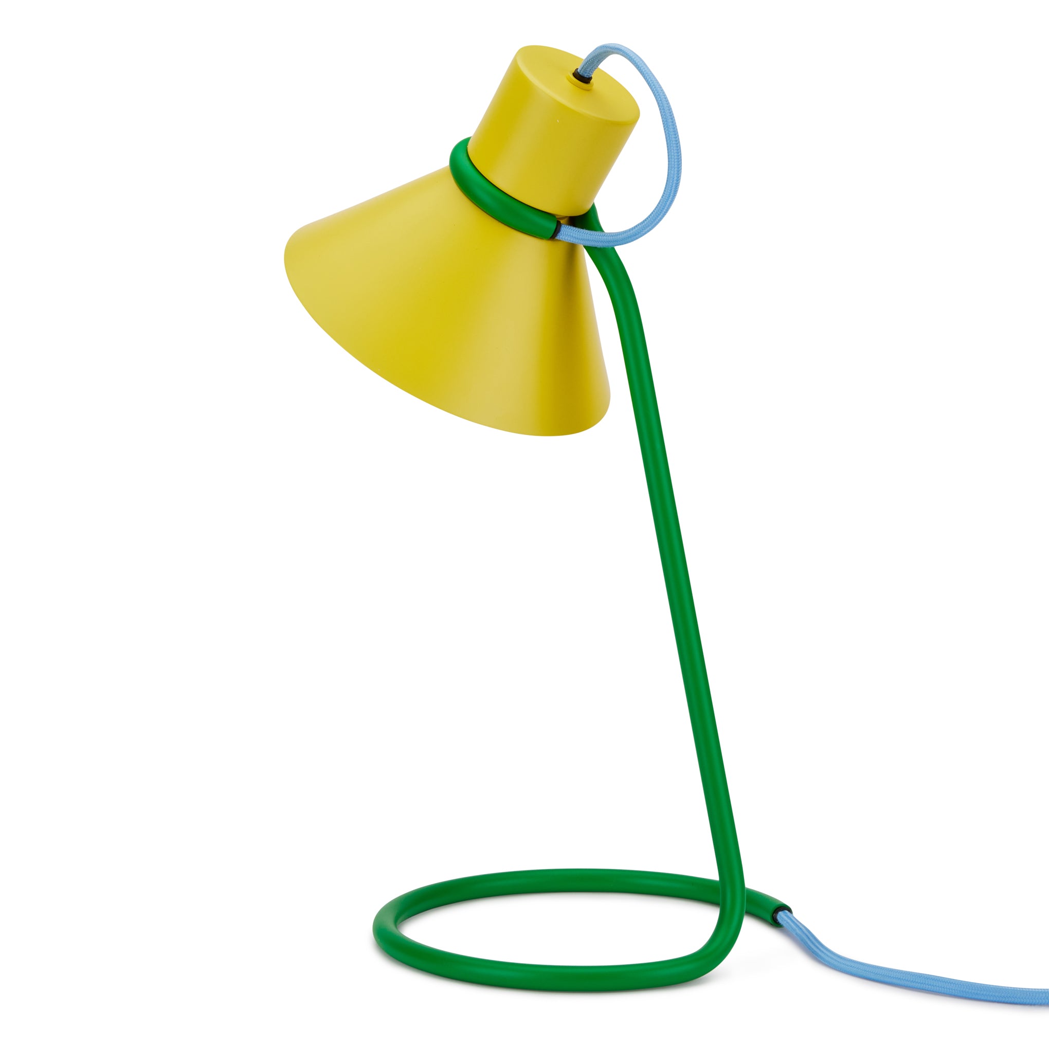 Loop de Loop Table Lamp - Yellow/ Green - Image 4