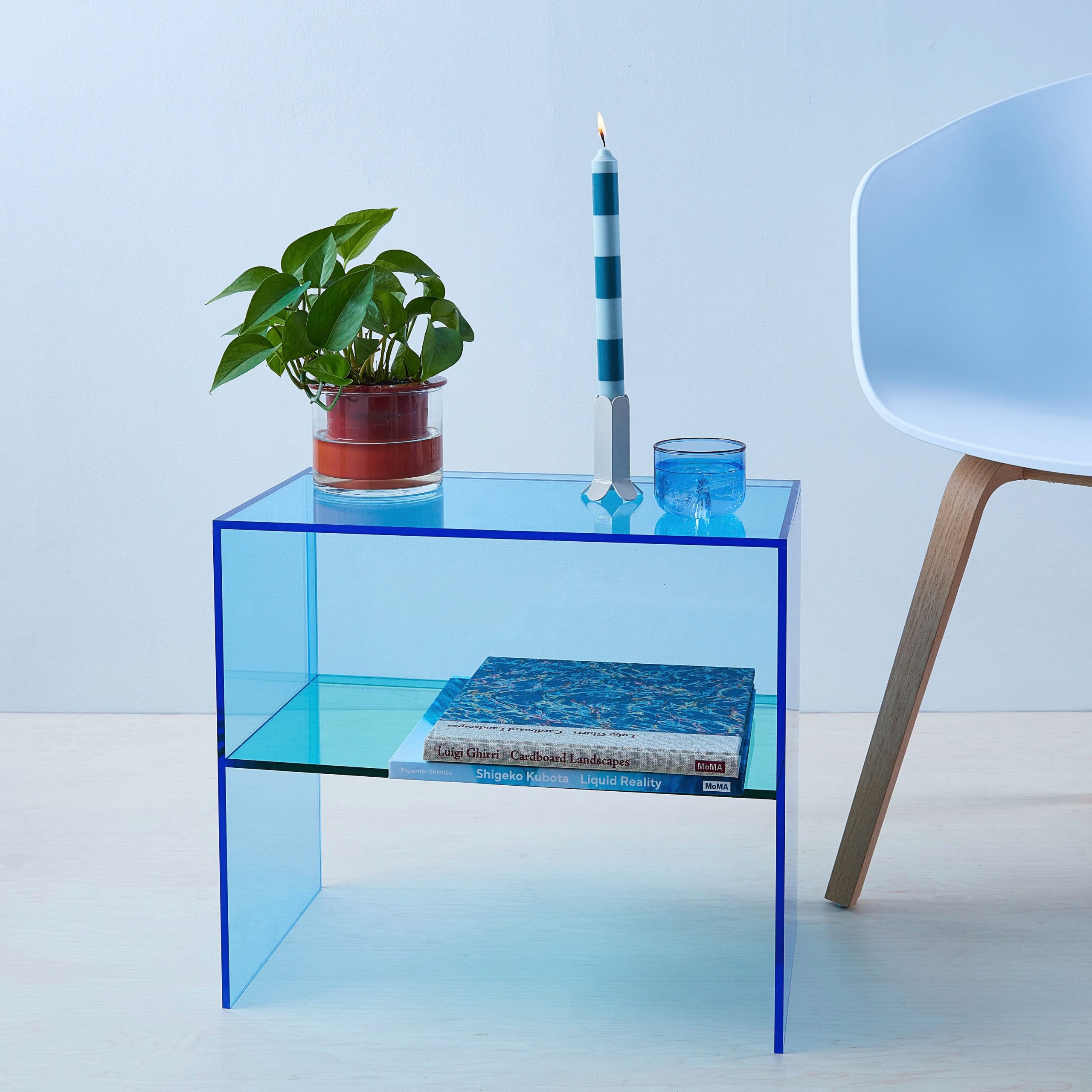 Two-Way Side Table - Blue/ Aqua - Image 5