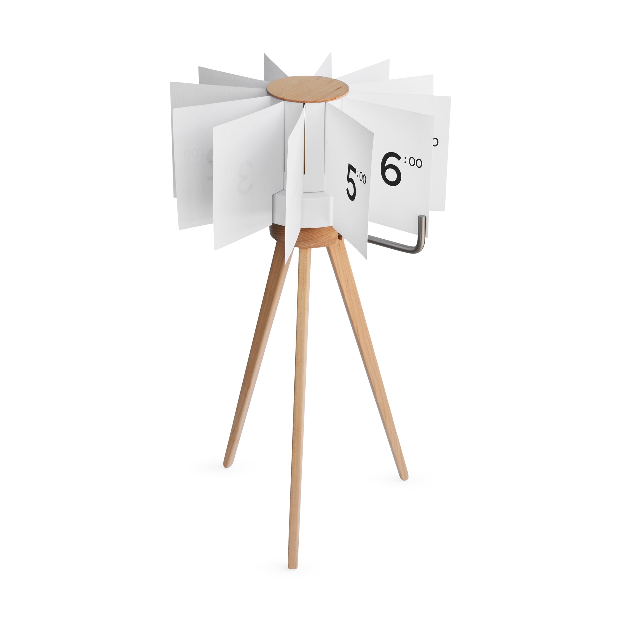 Paper Leaves NRH Mini Desk Clock
