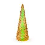Shimmering LED Holiday Tree - Ice Flowers
