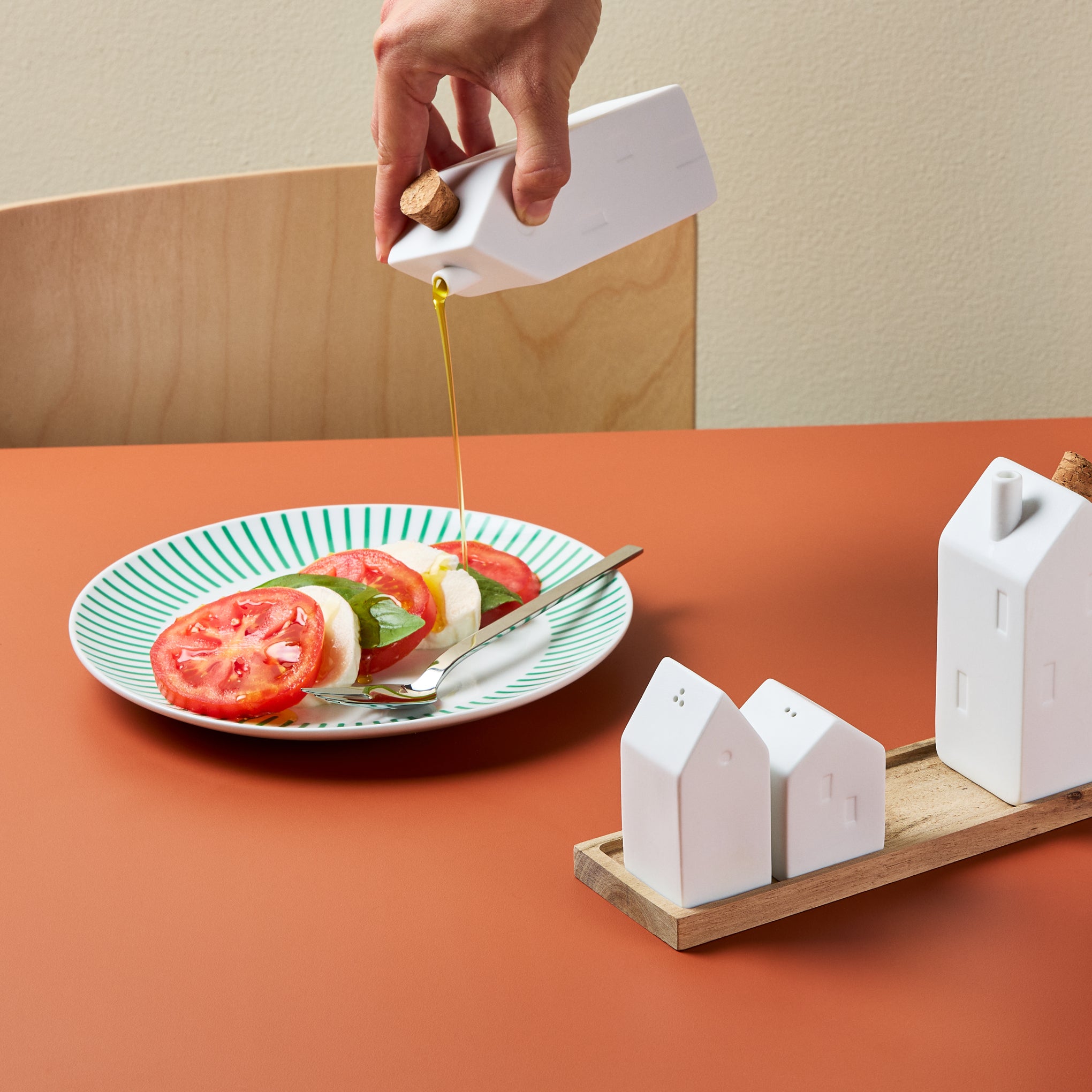 Village House Porcelain Seasoning Vessels - Set of 4 - Image 4