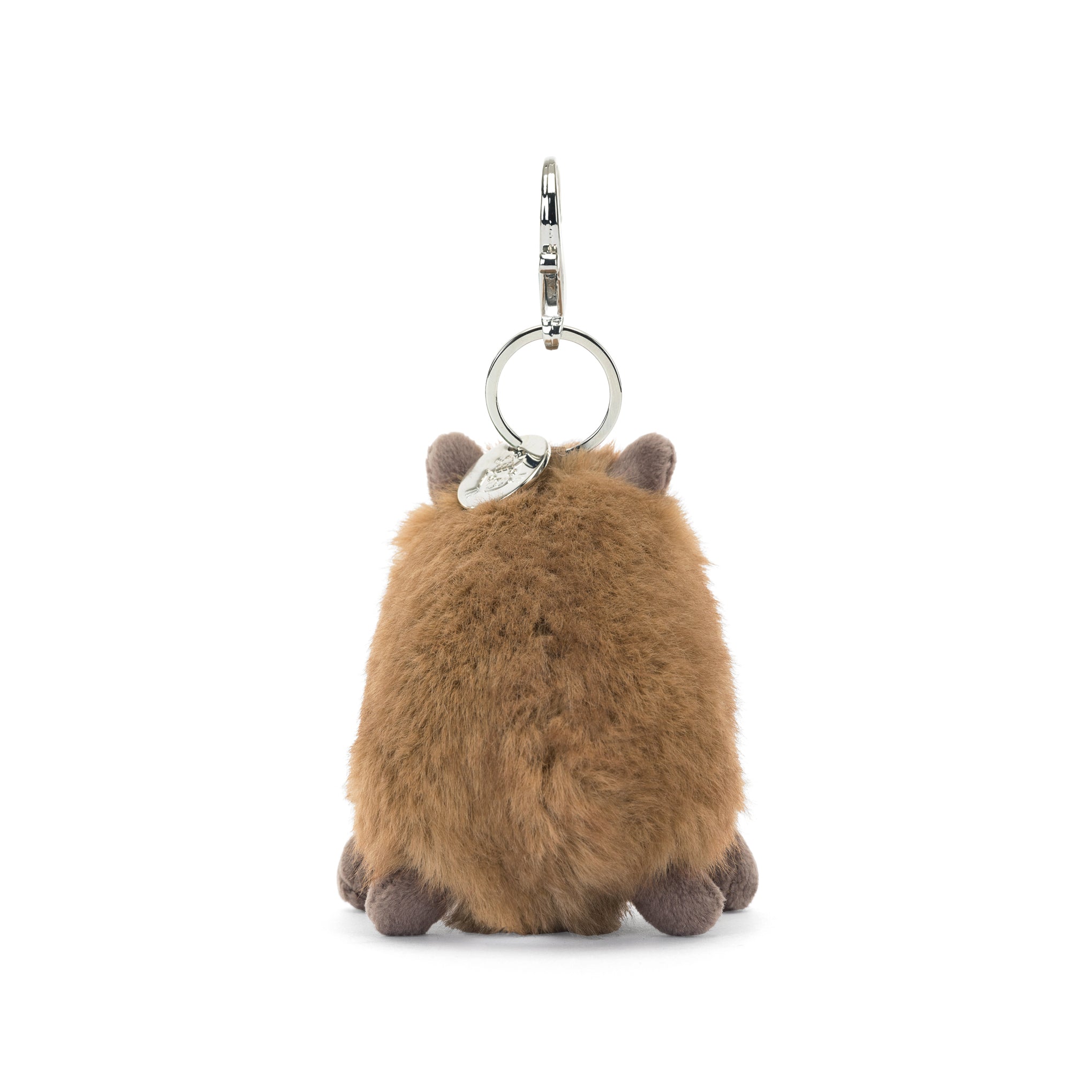 Jellycat Animal Bag Charm Plush - Clyde Capybara - Image 5